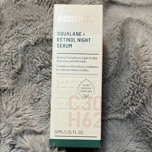 Biossance Squalane + Retinol Night Serum - Cream